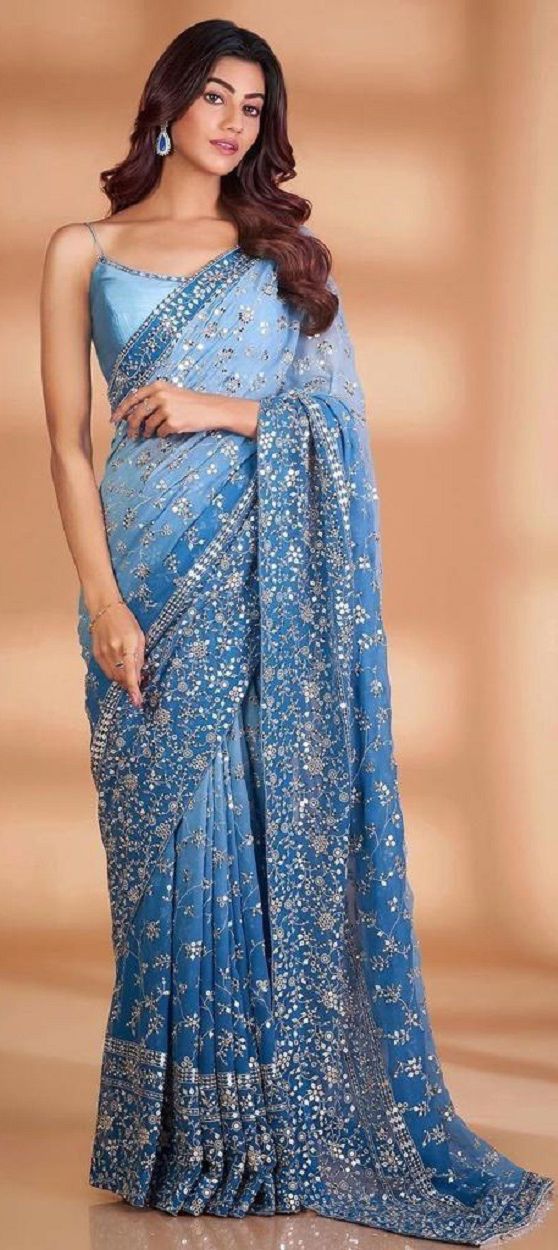 Georgette Party Wear Saree
