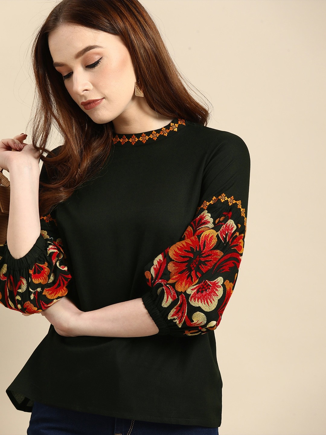 TQC Embroidered Top